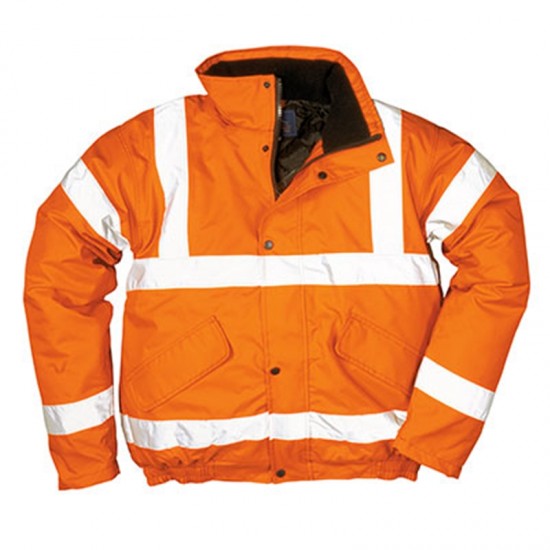 Portwest Hi-Vis Bomber Jacket GO/RT Portwest Hi-Vis Bomber Jacket GO/RT