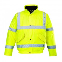Portwest Hi-Vis Bomber Jacket Portwest Hi-Vis Bomber Jacket