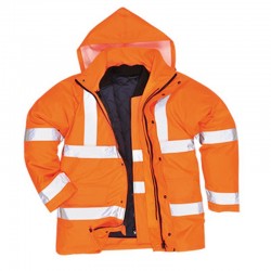 Portwest Hi-Vis 4-in-1 Traffic Jacket Portwest Hi-Vis 4-in-1 Traffic Jacket
