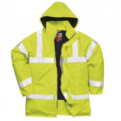 Portwest Bizflame Rain Hi-Vis Antistatic FR Jacket Portwest Bizflame Rain Hi-Vis Antistatic FR Jacket