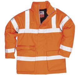 Portwest Bizflame Rain Hi-Vis Antistatic FR Jacket Portwest Bizflame Rain Hi-Vis Antistatic FR Jacket