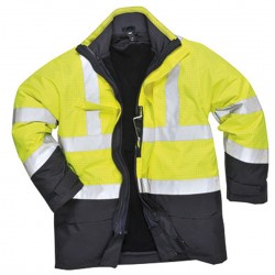 Portwest Bizflame Rain Hi-Vis Multi-Protection Jacket Portwest Bizflame Rain Hi-Vis Multi-Protection Jacket