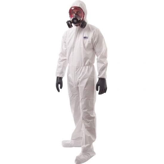 Portwest BizTex Microporous Coverall with Boot covers Type 6/5