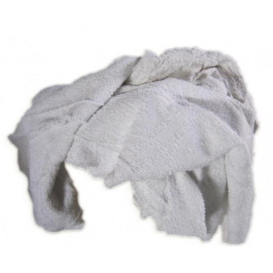 White Towelling Rags