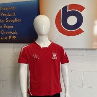 Adult SOL'S Maracana 2 Contrast T-Shirt with School of Football Embroidered Logo's Adult SOL'S Maracana 2 Contrast T-Shirt with School of Football Embroidered Logo's
