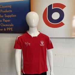Adult SOL'S Maracana 2 Contrast T-Shirt with School of Football Embroidered Logo's Adult SOL'S Maracana 2 Contrast T-Shirt with School of Football Embroidered Logo's