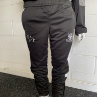 Adult Finden and Hales Knitted Tracksuit Pants with School of Football embroidered Logo's Adult Finden and Hales Knitted Tracksuit Pants with School of Football embroidered Logo's