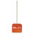 Plastic Snow Scoop with Wooden Handle