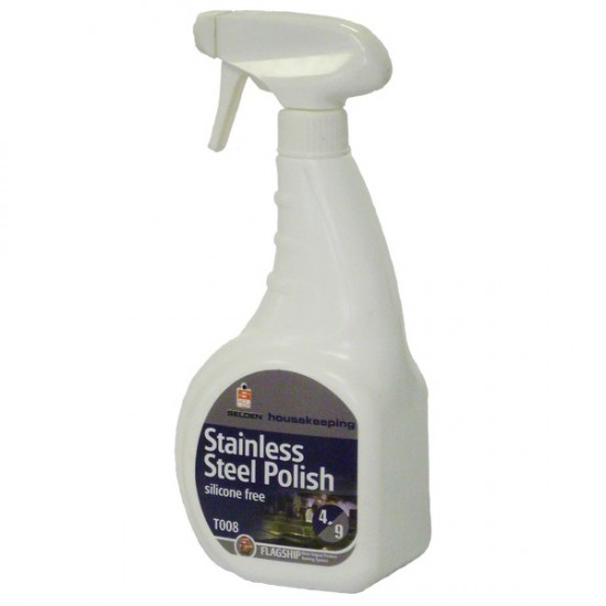 Stainless Steel (Food Safe) Polish 750ml trigger spray