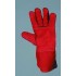 Red Welders Gauntlets