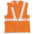 Orange Hi-Vis Quick Release Vest (L)