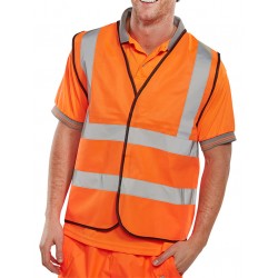 Hi Vis Waistcoat in Orange