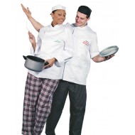 Chef Jacket L/S 50/50  Stud Bt Chef Jacket L/S 50/50  Stud Bt