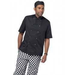 Chef Jacket Lightweight S/S Press Stud S/S Chef Jacket Lightweight S/S Press Stud S/S