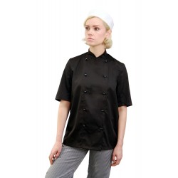 AFD Chef Jacket Black Stud Button AFD Chef Jacket Black Stud Button