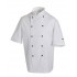 Chef Jacket S/S + Black Stud B