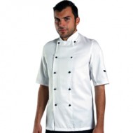 Slim Fit Chef Jacket White S/S Slim Fit Chef Jacket White S/S