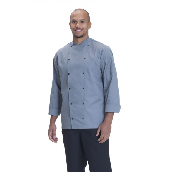 Le Chef Executive chefs jacket - Black and Grey (DE92E/F)