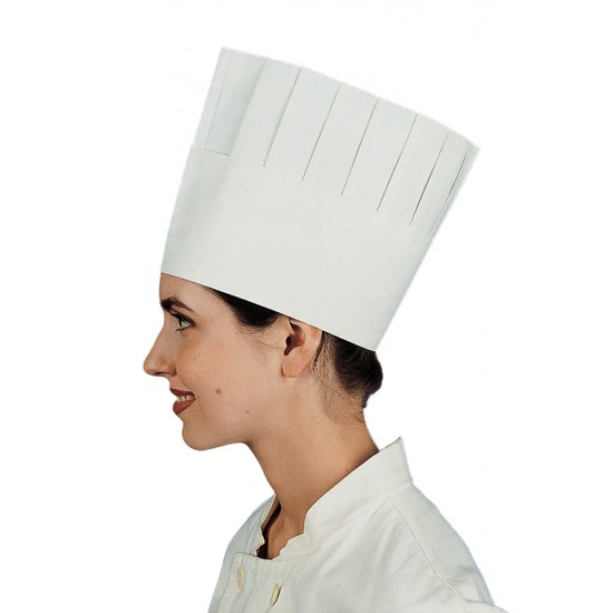 Chef Pleat Hat Paper X 10