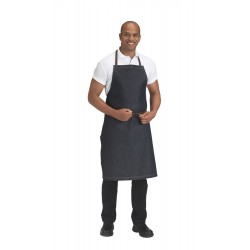 Bib Apron Cotton,Yellow Stitch Bib Apron Cotton,Yellow Stitch