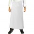 Apron Waist Sewn Ties White