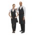Dennys Black V-Neck Apron