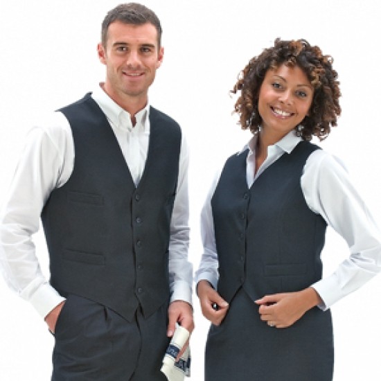 Womens Poly Waistcoat+Self Back Womens Poly Waistcoat+Self Back