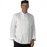 Chef Jacket L/W L/S Press Stud Chef Jacket L/W L/S Press Stud