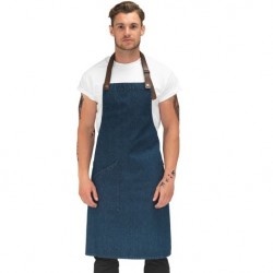 Lc Prep Denim Bib Apron Lc Prep Denim Bib Apron