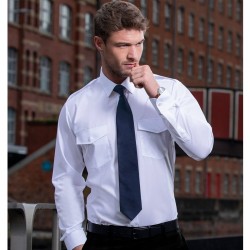 Dis Mens Pilot Shirt L/S P/C