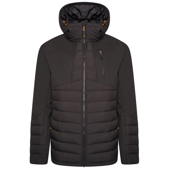 JCB D-M7 Trade Black Hybrid Padded Jacket JCB D-M7 Trade Black Hybrid Padded Jacket