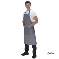 Apron Bib Cotton + Pkt 35X41 Apron Bib Cotton + Pkt 35X41