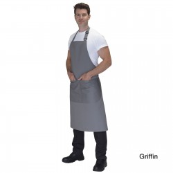 Apron Bib Cotton + Pkt 35X41 Apron Bib Cotton + Pkt 35X41