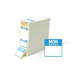 Monday 25x25mm Food Labels - 1000 pack Monday 25x25mm Food Labels - 1000 pack
