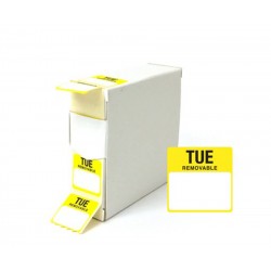 Tuesday 25x25mm Food Labels - 1000 pack Tuesday 25x25mm Food Labels - 1000 pack