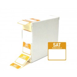Saturday 25x25mm Food Labels - 1000 pack Saturday 25x25mm Food Labels - 1000 pack