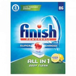 Finish Powerball Lemon Sparkle Dishwasher Tablets - 110 Tablets