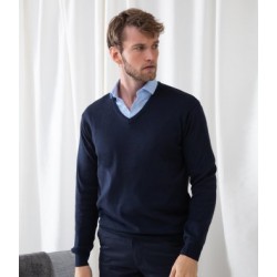 H720 Henbury Lightweight Cotton Acrylic V Neck Sweater H720 Henbury Lightweight Cotton Acrylic V Neck Sweater