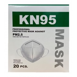 Disposable Fold Flat KN95 Masks - Pack of 20