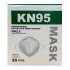 Disposable Fold Flat KN95 Masks - Pack of 20