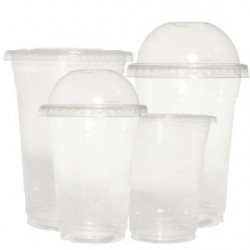 12oz & 16oz Domed Lid for Smoothie/Drinks Cup (1000) 12oz & 16oz Domed Lid for Smoothie/Drinks Cup (1000)