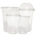 12oz & 16oz Domed Lid for Smoothie/Drinks Cup (1000)