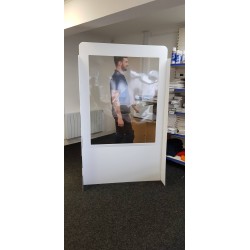 Social Distancing Barrier - Free standing Reception / Lobby Divider Social Distancing Barrier - Free standing Reception / Lobby Divider