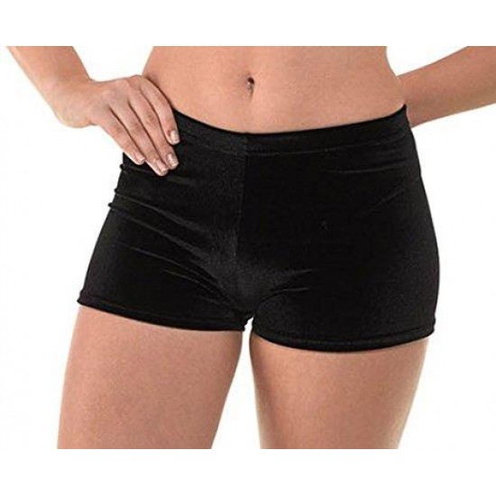 Smooth Velour Hipster Shorts