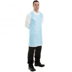 Blue Disposable Aprons [100 pack]