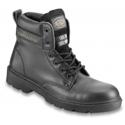 Contractor Black 6" Safety Boots Contractor Black 6" Safety Boots