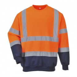 Two Tone Hi-Vis Sweatshirt Two Tone Hi-Vis Sweatshirt