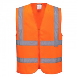 Hi-Vis Zipped Band & Brace Vest Hi-Vis Zipped Band & Brace Vest