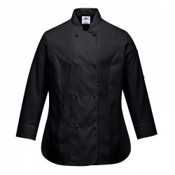 Rachel Ladies Long Sleeve Chefs Jacket Rachel Ladies Long Sleeve Chefs Jacket
