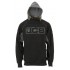 JCB Horton Hoodie Black/Grey